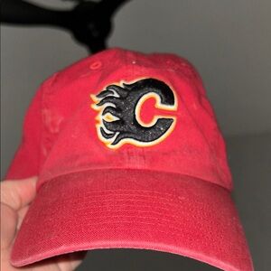 NHL Red Cap with Official Logo